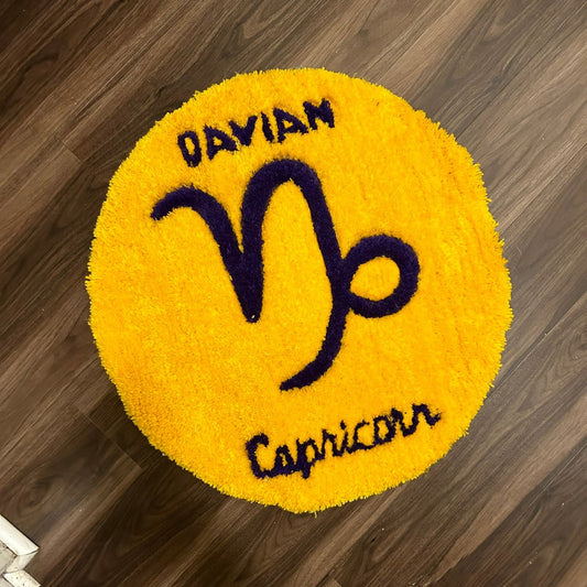 *CUSTOMER CUSTOM RUG*~ 'ZODIAC SIGN'