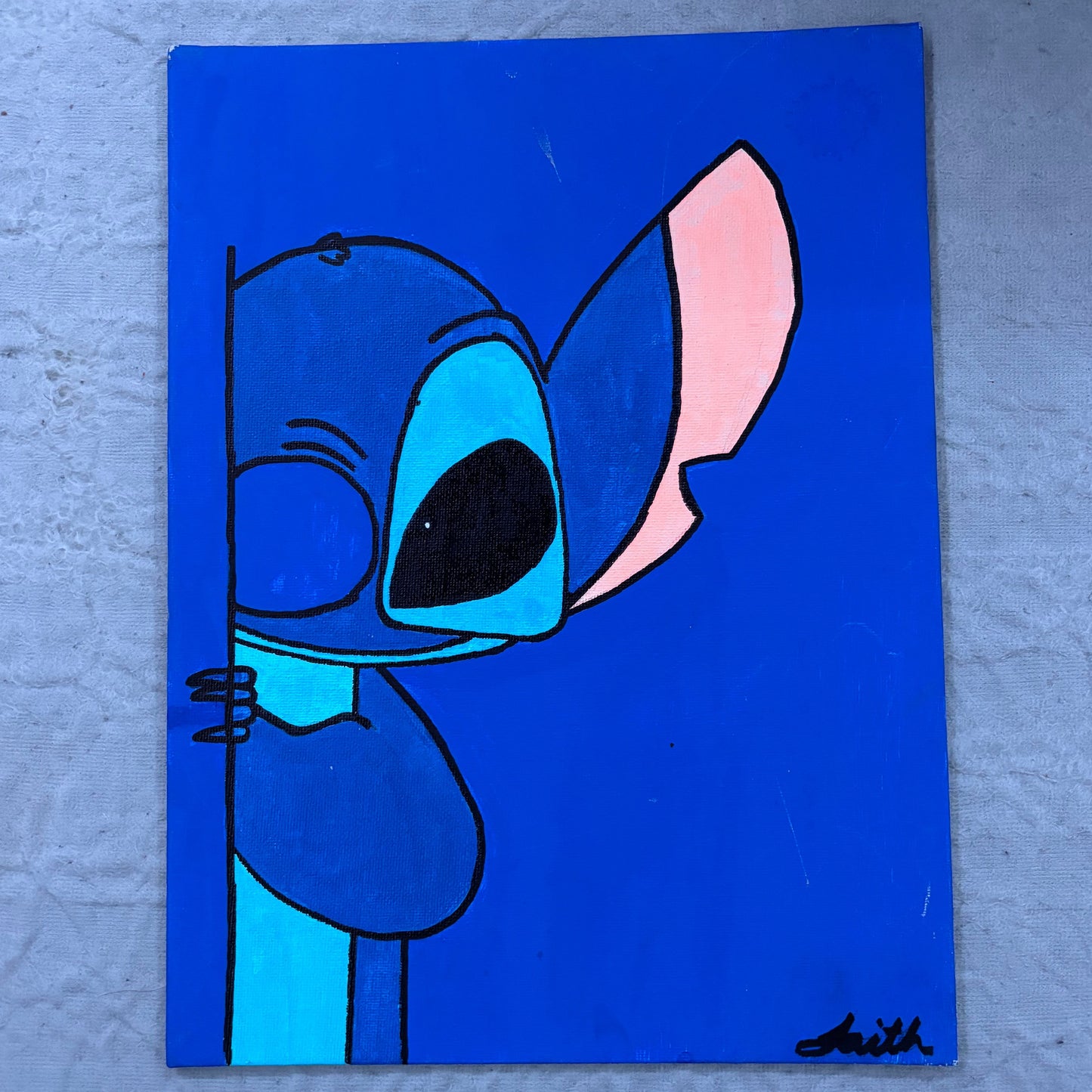 Stitch Peeking